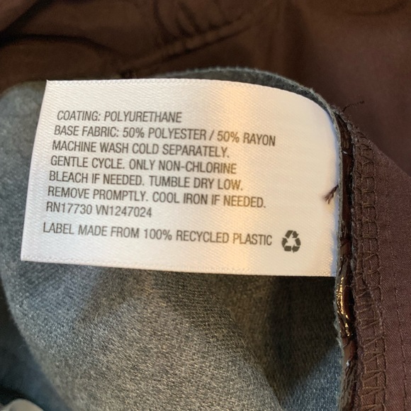 Rachel Comey X Target Faux Leather Textured Pencil Skirt Chicory Coffee Size 4 - Picture 13 of 15